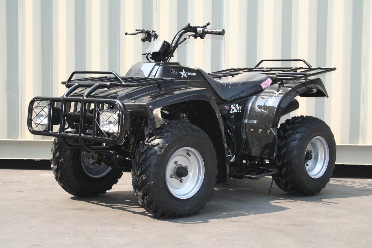 250ccFarmQuad4WheelerBike-Black